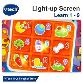 VTech แล็ปท็อปเด็ก ของเล่นพัฒนาการแรกเริ่ม เพลง อิเล็กทรอนิกส์ 80-191200 Laptop