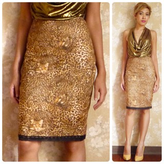 Leopard print Bodycon skirt