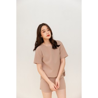 ชุดเซต เสื้อกางเกง basic duo set