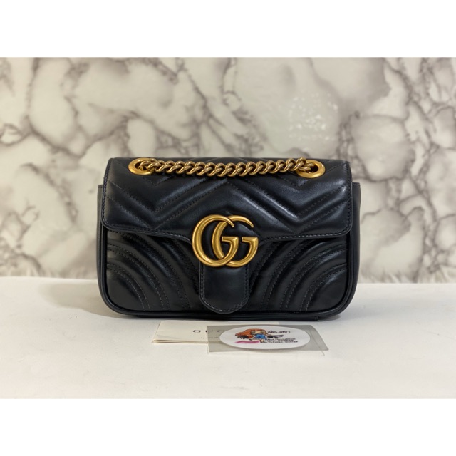 Used in good condition Gucci marmont 22 cm ปี18