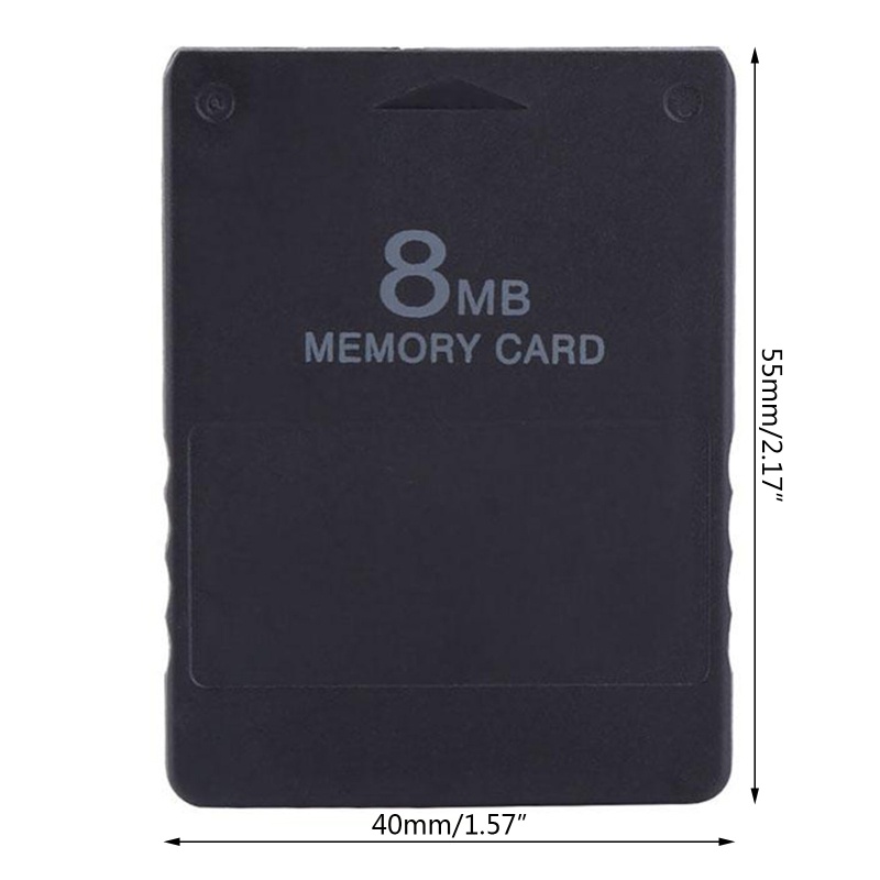 Cinn Black Memory Card Game Save Saver Data Stick Module สําหรับอุปกรณ์เสริมเกม PS2