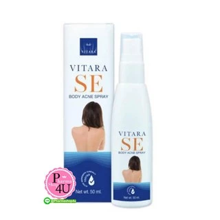 โฉมใหม่ล่าสุด Vitara SE Body Acne Spray ไวทาร่า แอคเน่ สเปรย์ 50ml.