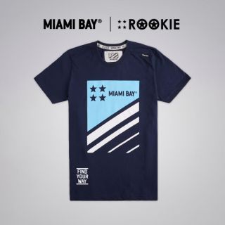 Miami Bay เสื้อยืด รุ่น Rookie สีกรม