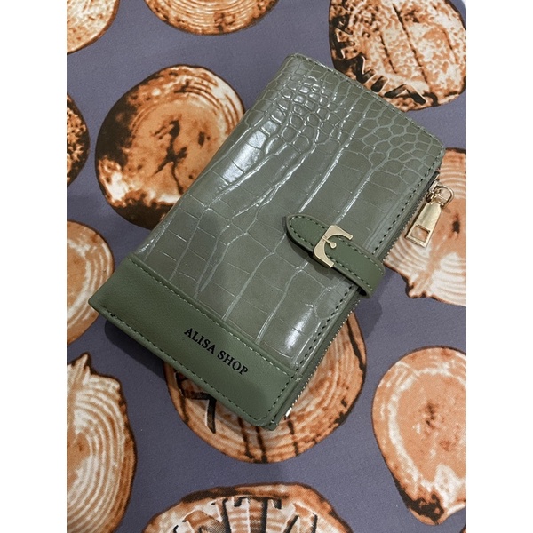 กระเป๋าสตางค์ ใบยาว มือสอง แบรนด์ Alisa shop