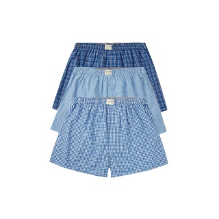 โปรโมชั่น : GIORDANO กางเกงบ๊อกเซอร์ ผ้าฝ้าย Mens Cotton boxers 3pcspack 01179139