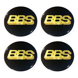 64mm. สติกเกอร์ BBS สติกเกอร์ติดดุมล้อ สติกเกอร์เรซิ่น กว้าง 64 มิล.(6.4เซนติเมตร)