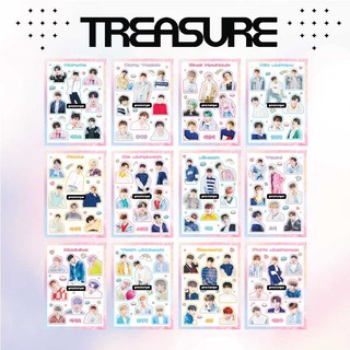 Sticker A6 Treasure YG (สั่งซื้อขั้นต่ำ50บาท คละแบบ คละลายได้ทั้งร้านค่ะ)