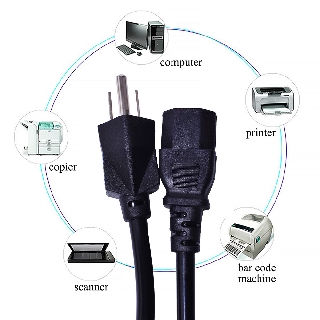 สายไฟเอซี (AC Power) 3X1mm ความยาว 10 M. สำหรับคอมพิวเตอร์และเครื่องใช้ไฟฟ้า