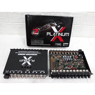 ปรีแอมป์รถยนต์ 7แบน PLATINUM P-739S ของใหม่