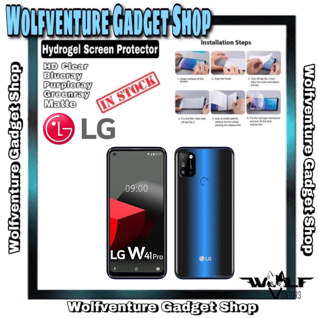 LG G7 Fit / G7 One / K11 Plus / Q Stylo 4 / Q Stylus Hydrogel Screen Protector