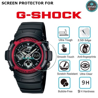 Casio G-Shock AW-591-4A Series 9H ฟิล์มกระจกนิรภัยกันรอยหน้าจอนาฬิกา AW591