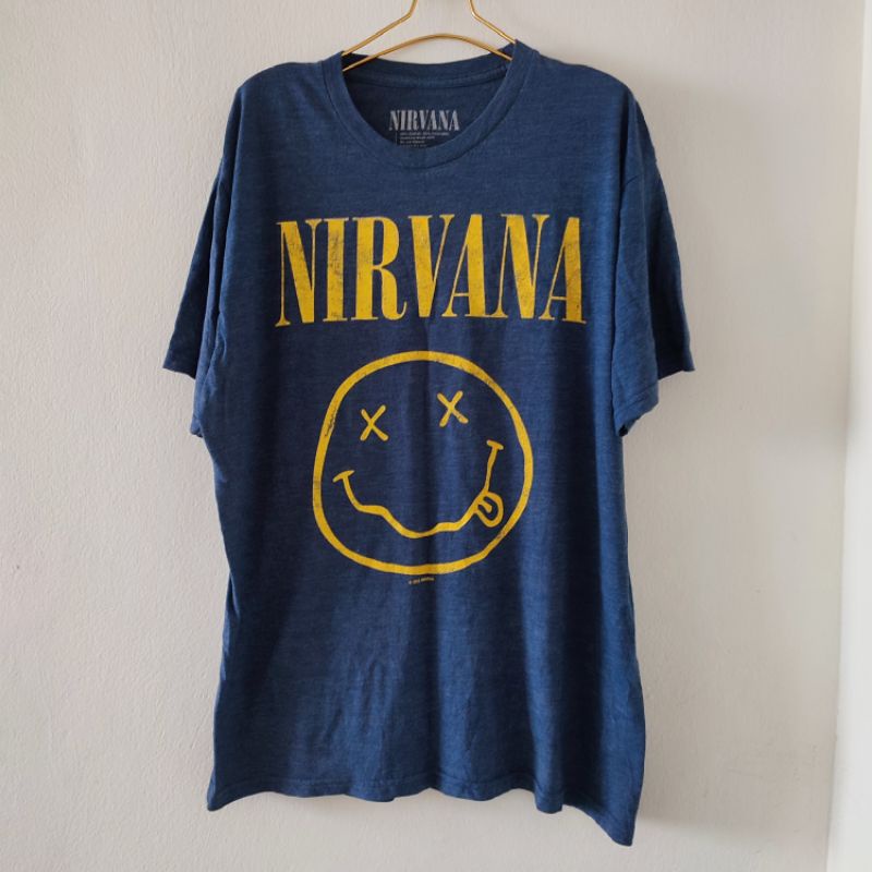 เสื้อ วง nirvana ปี2018 มือสอง สภาพยังสวย