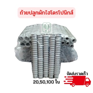 ถ้วยปลูกผักไฮโดรโปนิกส์#ถ้วยปลูกผัก#ถ้วยปลูก#ชุดละ20,50,100ใบ