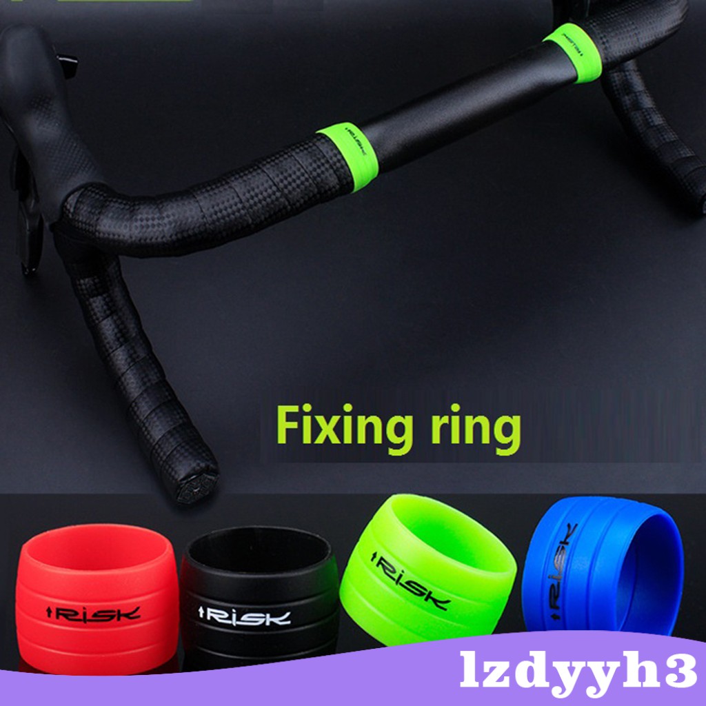 YouthTrip 2pcs AntiLoose Bundle Fixing Loop Sleeve for Bike Handlebar Grip Tape Wrap lzdyyh3