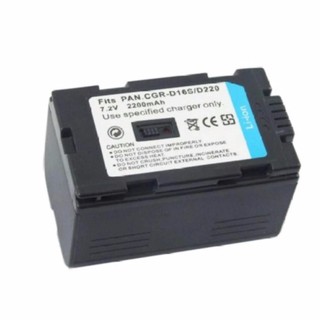 แบตเตอร์รี่กล้อง Panasonic Camcorder Battery รุ่น CGR-D16S (D220)