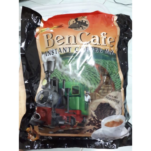 ( ของแท้ มีอย.) กาแฟรถไฟ เบนคาเฟ# กาแฟ 3 in 1# กาแฟเข้มข้น จำนวน 50 ห่อ คุ้มมาก หอม เข้ม สะดวก พกพาง่าย  #สินค้าขายดี