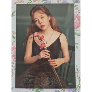 [พร้อมส่ง] โปสเตอร์ A4 ซันนี่ Sunny ปฏิทิน Girls Generation Oh!GG 2021 Seasons Mini Poster