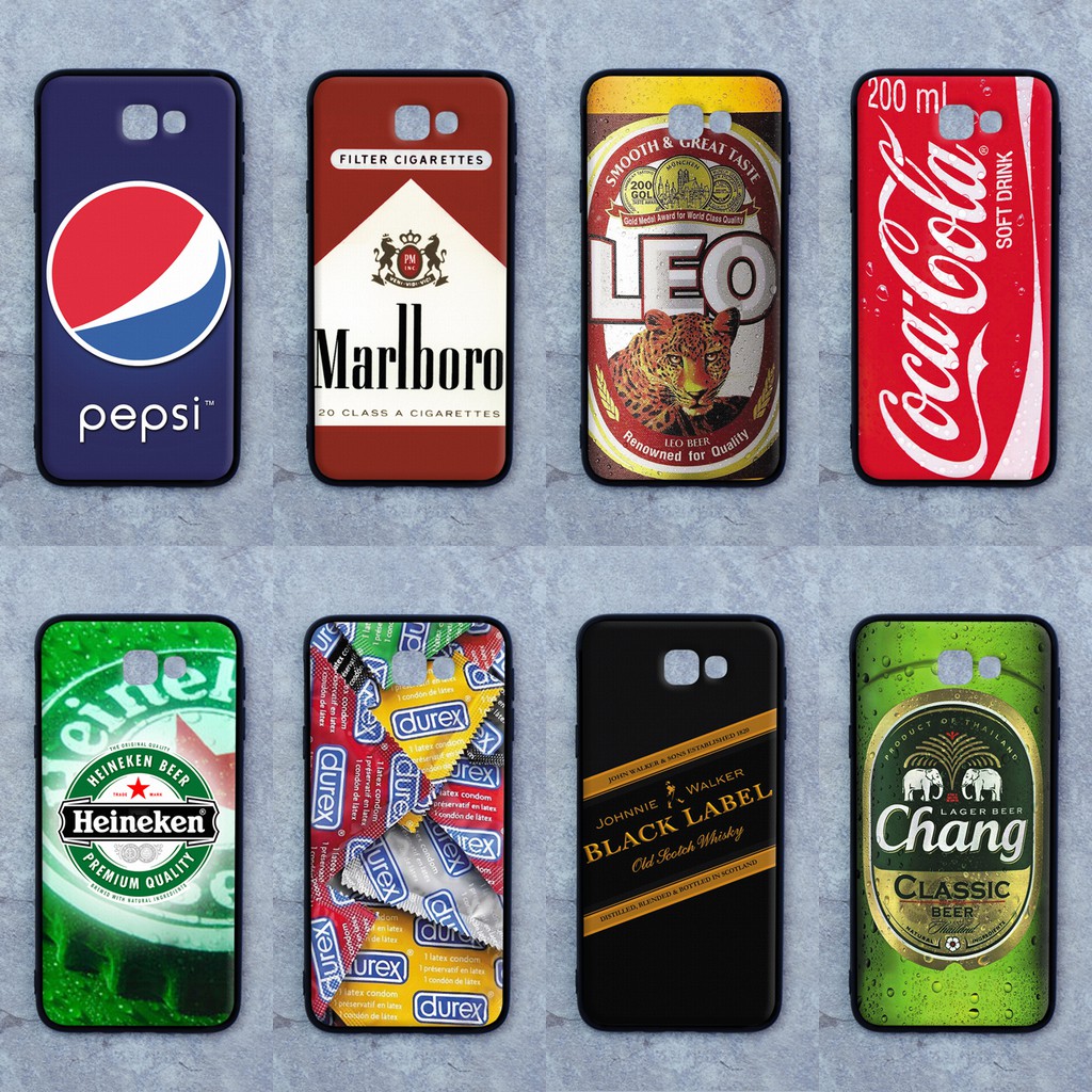 เคส Samsung J5 prime ลายเครื่องดื่ม ขอบนิ่มหลังแข็ง เคสมือถือ เคสโทรศัพท์ Case