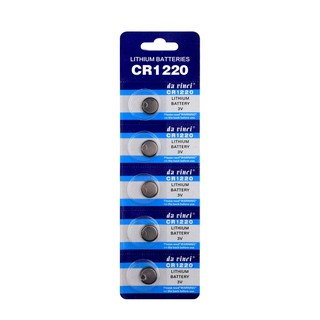 5 ชิ้น แบตเตอรี่ CR1220 LM1220 BR1220 3V button battery.