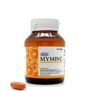 MYMIN C 1000 mg 1 ขวด 60 เม็ด (บริษัทเดียวกับ มายบาซิน)