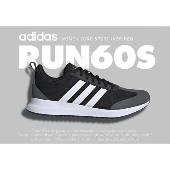 💥รองเท้าวิ่ง Adidas อาดิดาส RUN 60S รองเท้ากีฬา รับแรงกระแทกดีเยี่ยม ของแท้ 💯%💥