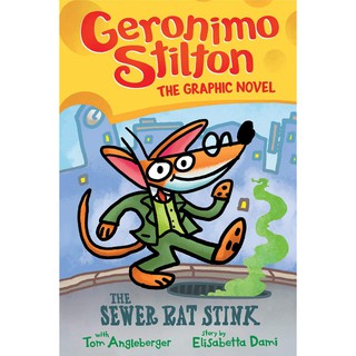 The Sewer Rat Stink ( Geronimo Stilton Graphic Novels 1 ) [Hardcover] หนังสือภาษาอังกฤษ พร้อมส่ง
