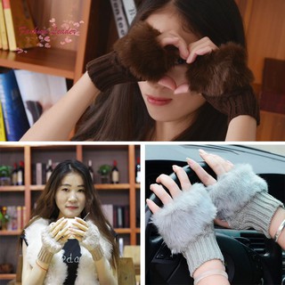 ถุงมือแฟชั่นฤดูหนาวสำหรับผู้หญิง