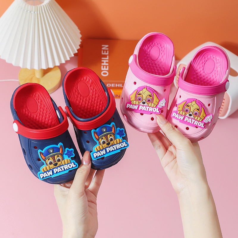 paw patrol รองเท้าแตะเด็ก รองเท้าแตะ EVA ลายการ์ตูน กันลื่น เหมาะกับเดินชายหาด แฟชั่นฤดูร้อน สําหรับเด็กผู้ชาย และผู้หญิง