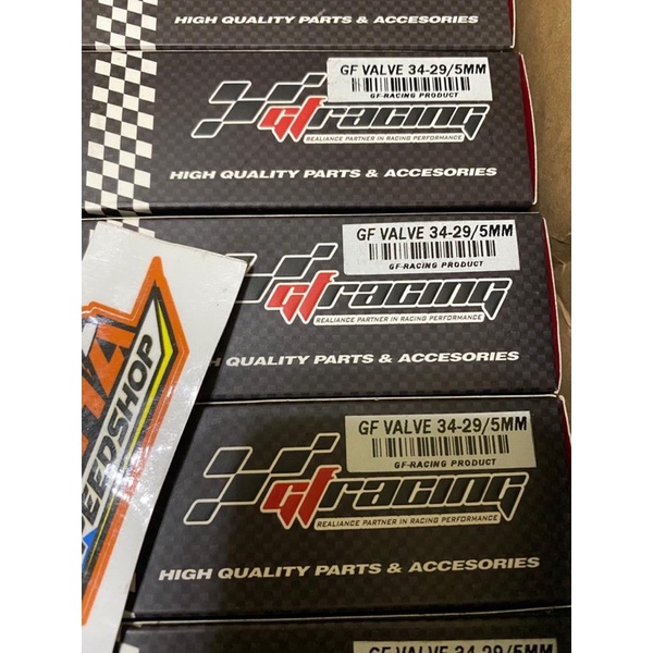 วาล์ว 34 29 ก้าน 5 GF RACING