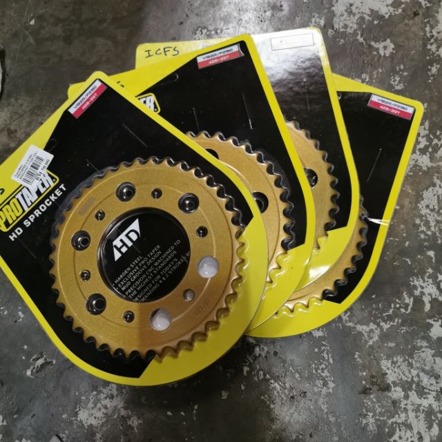 สเตอร์หลังทอง 428 y15/fz150/rxz