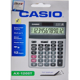 เครื่องคิดเลข CASIO รุ่น AX-120ST