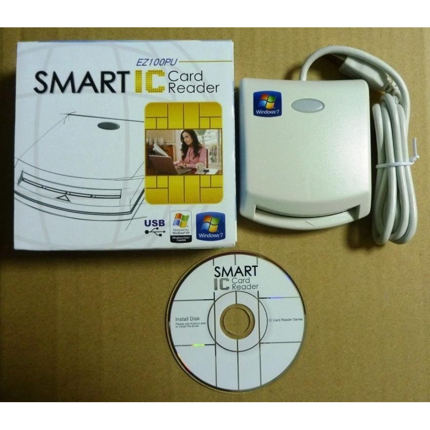 Mykad Reader / Smart Card Reader + ซอฟต์แวร์ (รับประกัน 1 ปี)