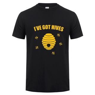 [S-5XL]เสื้อยืดแขนสั้น พิมพ์ลาย IVe Got Hives Beekeeper แฟชั่นฤดูร้อน สําหรับผู้ชาย