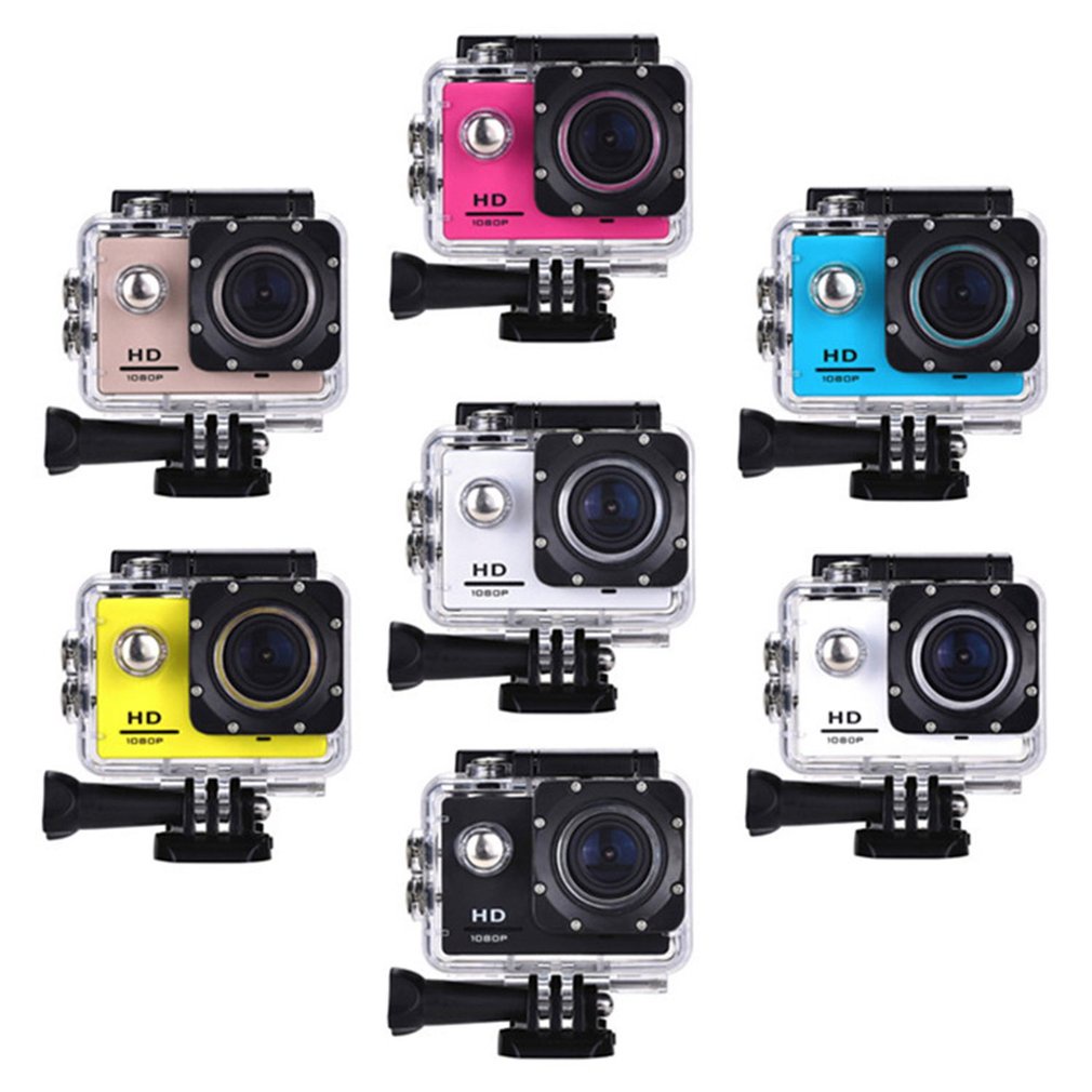 กล้องOutdoor Mini Sort Action Camera Ultra 30M 1080 Underwater ...