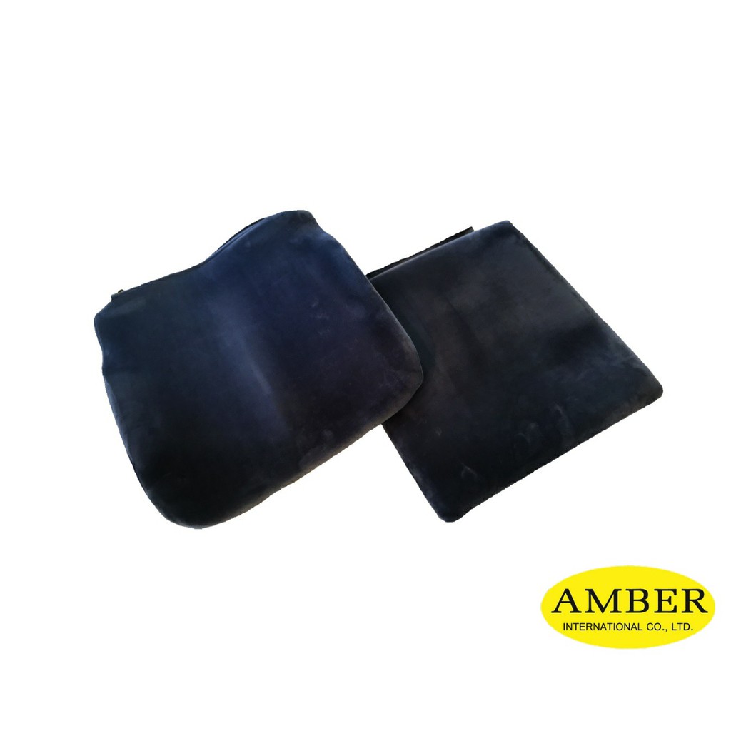 Amber 2 in 1 Seat & Back Memory Foam Cushion เบาะนั่งและพิงหลังAmber เมมโมรี่โฟม (2 in 1)