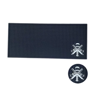 Can Coffee แผ่นรองบาร์ กันลื่น Bar Mat อุปกรณ์เชคเกอร์
