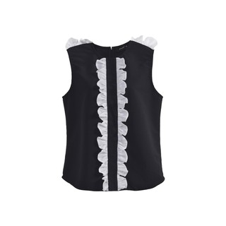 [ส่งฟรี] Senada AW2016 Petal Sleeveless Blouse