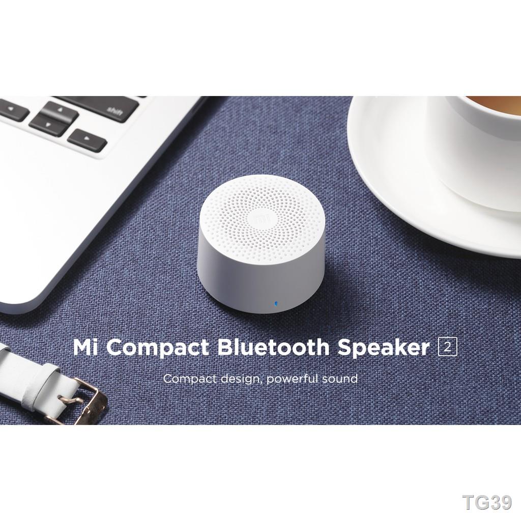 ﹉Xiaomi Mi Compact Bluetooth Speaker 2 - White ลำโพงเสี่ยวมี่บูลทูธไร้สาย แบบพกพา มีรับประกันศูนย์ไทย