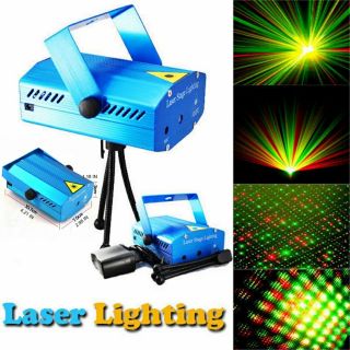 เครื่องฉายไฟเวทีแสงเลเซอร์ mini laser stage lighting projector