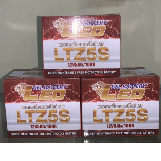 แบตเตอร์มอเตอร์ไซค์ LTZ5S LEO