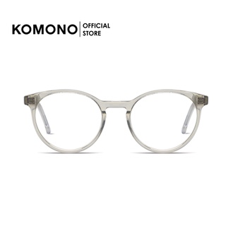 KOMONO Richie Slim Ash  กรอบแว่นสายตา ทรงหยดน้ำ สีใส