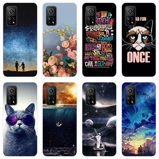 เคสสำหรับ Xiaomi Mi 10T Pro Case Silicone Back Cover Soft Casing Xiaomi Mi10T 10TPro 2020 cartoon TPU เคส