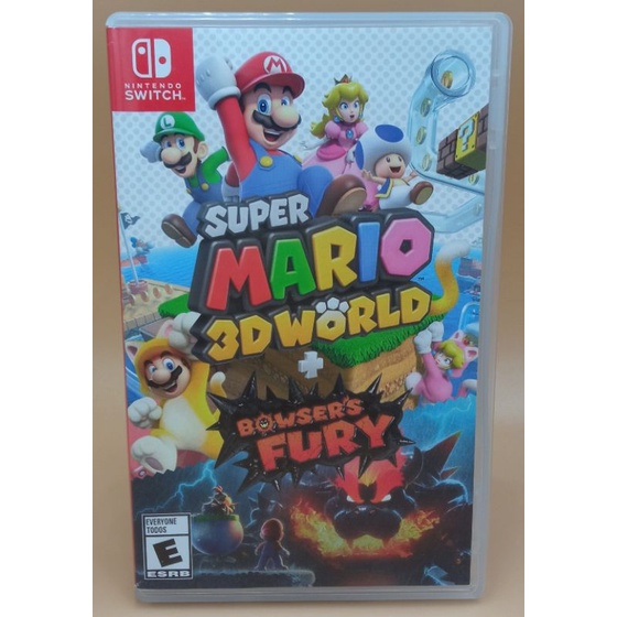 (มือสอง) มือ2 เกม Nintendo Switch : Super Mario 3D World Bower's Fury มีภาษาอังกฤษ #Nintendo Switch #game
