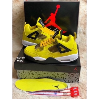 Nike Air Jordan 4 Retro Lightning(size40-45)Yellow1350