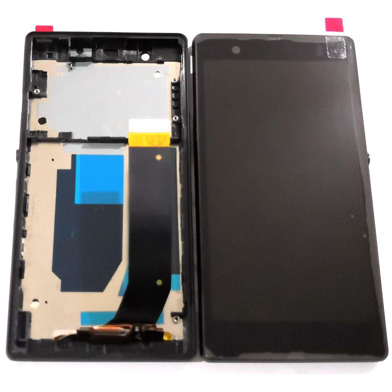 กรอบหน้าจอสัมผัส LCD สําหรับ Sony Xperia Z C6602 C6603