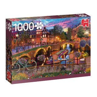 จิ๊กซอว์ Jumbo - Amsterdam Canals  1000 piece  (ของแท้  มีสินค้าพร้อมส่ง)