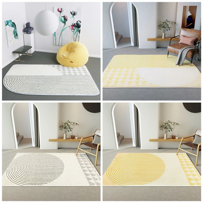 พรมปูพื้น ขนนุ่ม มี 4 ลาย 4 ขนาด  (100x160 /140x200 /160x230 /200x300 ) พรม พรมตกแต่ง พรมตกแต่งห้อง 