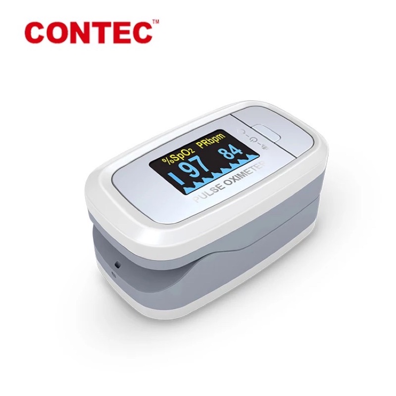 Contec Finger pulse oximeter เครื่องวัดออกซิเจน ปลายนิ้ว CRTs