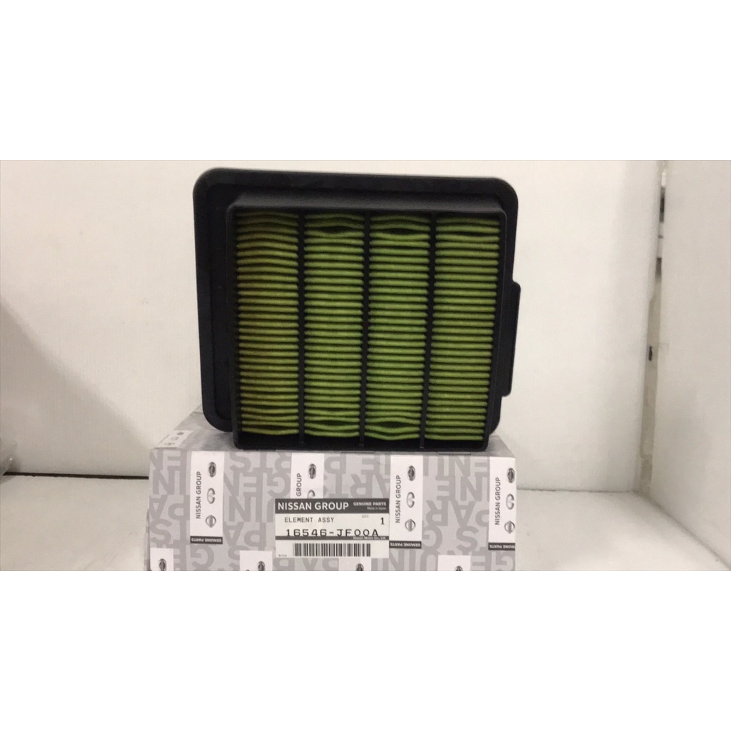 ใส้กรองอากาศรถยนต์ NISSAN GT-R ( R35 ) อะไหล่แท้นิสสัน  ( ราคาขายต่อชิ้น ) 16546-JF00A