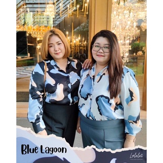 ✨ Silky Shirt "Blue Lagoon" ✨